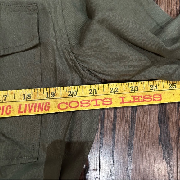 DL1961, Army Green jacket Size Large Lightweight - Picture 15 of 16